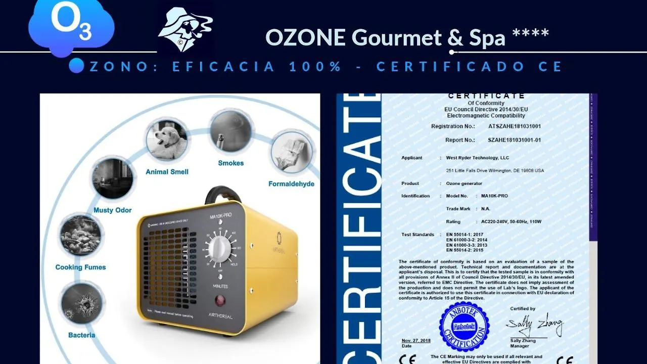 Ozone Gourmet & Spa - Bed & Breakfast Palamós