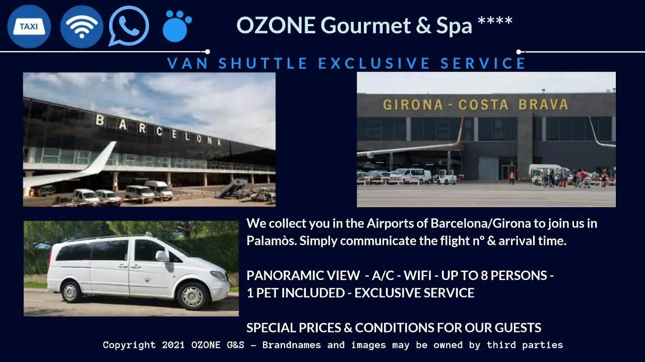Ozone Gourmet & Spa - Bed & Breakfast Palamós